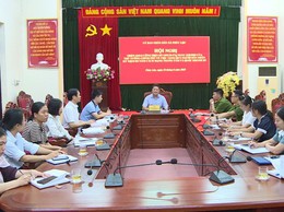 UBND xã Phúc Lộc tổ chức Hội nghị triển khai Công điện số 149/CĐ-TTg ngày 23/8/2025 của Thủ tướng Chính phủ về việc tặng quà người dân nhân kỷ niệm 80 năm Cách mạng Tháng Tám và Quốc khánh 2/9