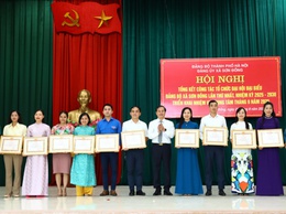 Sơn Đồng: 20 tập thể, 48 cá nhân được khen thưởng trong công tác tổ chức Đại hội Đại biểu Đảng bộ xã lần thứ I, nhiệm kỳ 2025 -2030 và triển khai nhiệm vụ trọng tâm tháng 9