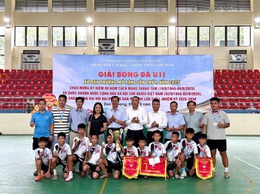 Giải Bóng đá U11 xã Đan Phương mở rộng lần thứ I năm 2025 thành công tốt đẹp