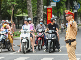 Thông báo hạn chế phương tiện và phân luồng giao thông tại các tuyến đường dẫn vào Khu vực bắn pháo hoa tại hồ Văn Quán
