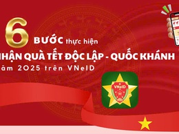 Tuyên truyền nhận quà Quốc khánh 2/9 qua VNeID: Nhanh chóng – Thuận tiện – Minh bạch