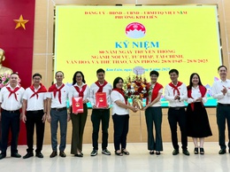 Phường Kim Liên: Gặp mặt kỷ niệm các ngày truyền thống ngành, chào mừng Quốc khánh 2/9 và thành công Đại hội Đảng bộ lần thứ I
