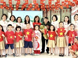 Học sinh khối 2 Tiểu học Đống Đa: Trải nghiệm ý nghĩa, nuôi dưỡng lòng tự hào dân tộc