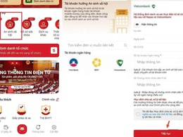 Người dân phường Phương Liệt đăng ký thành công việc nhận quà nhân dịp Tết độc lập qua tài khoản an sinh xã hội