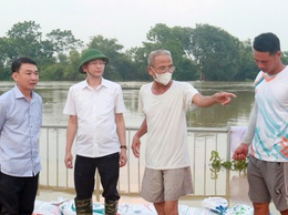 Xuân Mai: Tăng cường chỉ đạo phòng, chống, khắc phục thiệt hại do mưa, ngập úng trên địa bàn xã