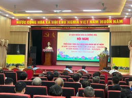 Xã Dương Hoà triển khai việc tặng quà Nhân dân dịp chào mừng kỷ niệm 80 năm Cách mạng Tháng 8 thành công và Quốc khánh 2/9