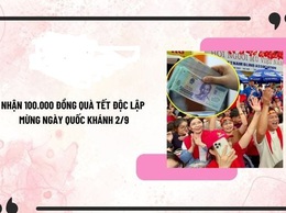 Thông báo về việc chi trả tiền quà nhân dịp kỷ niệm 80 năm Cách mạng tháng Tám thành công và Quốc khánh 2/9