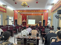 Tập huấn về công tác an toàn thực phẩm, truy xuất nguồn gốc hàng hóa và xử lý vi phạm hành chính trong sản xuất, kinh doanh