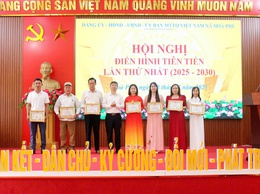Xã Hòa Phú: Hội nghị tuyên dương điển hình tiên tiến giai đoạn 2020-2025
