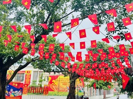TAM HƯNG RỰC RỠ CỜ HOA ĐÓN CHÀO ĐẠI LỄ 2/9