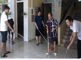 Trung tâm Bảo trợ xã hội 2 Hà Nội tổ chức ra quân tổng vệ sinh môi trường