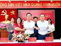 HĐND – UBND – ỦY BAN MTTQ VIỆT NAM PHƯỜNG LÁNG KÝ KẾT CHƯƠNG TRÌNH PHỐI HỢP CÔNG TÁC NHIỆM KỲ 2021 –2026
