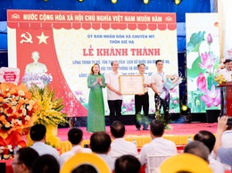 Lễ khánh thành công trình tu bổ, tôn tạo Đình Hạ; đón nhận Bằng làng nghề giày da truyền thống thôn Giẽ Hạ 2025