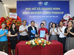 Hội LHPN xã Quang Minh ra mắt điểm hỗ trợ phụ nữ khởi nghiệp