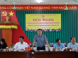 Xã Suối Hai góp ý dự thảo Báo cáo Chính trị trình Đại hội Đảng các cấp