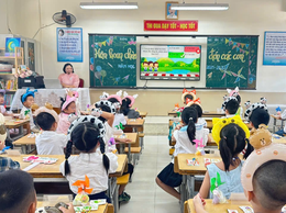 Trường Tiểu học Yên Sở hân hoan chào đón các em học sinh lớp 1