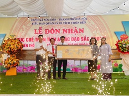 LỄ ĐÓN PHỤC HỒI SẮC PHONG ĐỀN BẾN