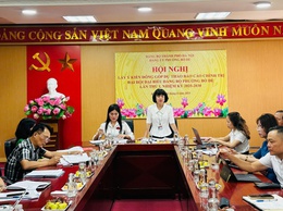 Phường Bồ Đề lấy ý kiến góp ý hoàn thiện Báo cáo chính trị Đại hội Đảng bộ phường