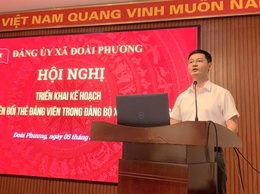 Xã Đoài Phương tập huấn thủ tục 