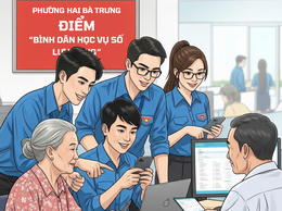 Tổ chức các điểm “Bình dân học vụ số lưu động” và thực hiện Chiến dịch “45 ngày đêm ra quân hỗ trợ hoạt động chuyển đổi số