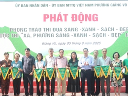 Xây dựng phường Giảng Võ văn minh, hiện đại