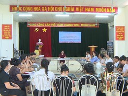 Hội LHPN xã Phúc Thọ đánh giá tổ chức hoạt động sau 1 tháng kiện toàn và triển khai nhiệm vụ những tháng cuối năm