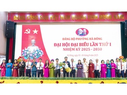 Đại hội đại biểu Đảng bộ phường Hà Đông lần thứ I, nhiệm kỳ 2025- 2030 thành công tốt đẹp