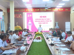 UBND xã Vân Đình tổ chức họp giao ban công tác tháng 7, triển khai nhiệm vụ trọng tâm tháng 8/2025