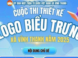 Ủy ban MTTQ Việt Nam xã Vĩnh Thanh phát động cuộc thi Thiết kế logo biểu trưng xã Vĩnh Thanh năm 2025.
