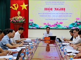 Kỳ họp chuyên đề Ban Chấp hành Đảng bộ xã Đoài Phương khóa I, nhiệm kỳ 2025 – 2030