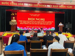 Xã Thiên Lộc Triển khai Kế hoạch số 61/KH-UBND của UBND xã về Chiến dịch 