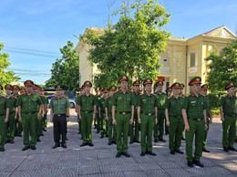 Công an xã Hương Sơn kỷ cương, trách nhiệm, đổi mới vì nhân dân phục vụ