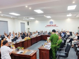 Phường Đại Mỗ thành lập Hội đồng và tổ chức xét tuyển lực lượng tham gia bảo vệ an ninh, trật tự ở cơ sở 