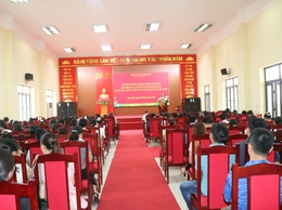 Đảng ủy xã Hòa Phú: Tổ chức lớp Bồi dưỡng chính trị Hè năm 2025 