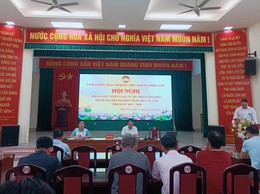 Ủy ban MTTQ Việt Nam xã Thiên Lộc tổ chức lấy ý kiến đóng góp vào dự thảo văn thảo văn kiện Đại hội Đảng bộ các cấp