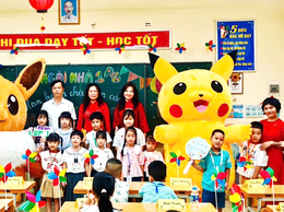 Trường Tiểu học Hoàng Liệt hân hoan chào đón học sinh lớp Một - Dìu dắt những bước đi đầu tiên đầy yêu thương và hi vọng 