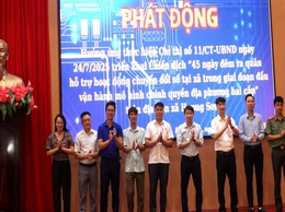 Xã Hương Sơn lan tỏa nhận thức, kỹ năng số đến từng người dân