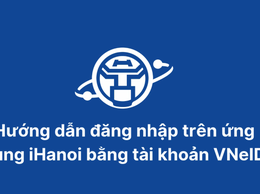 Hướng dẫn đăng nhập trên ứng dụng iHanoi bằng tài khoản VNeID