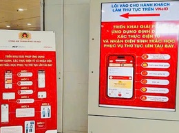 VNeID: Ứng dụng định danh, xác thực điện tử, nhận diện sinh trắc học phục vụ làm thủ tục lên tàu bay