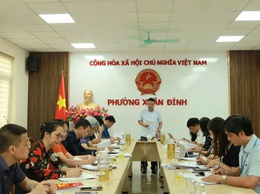 Ban thường vụ Đảng uỷ phường Xuân Đỉnh: Công tác chuẩn bị Đại hội Đại biểu Đảng bộ phường lần thứ I, nhiệm kỳ 2025 - 2030 được triển khai cẩn trọng và chu đáo