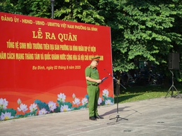 Ngày Chủ Nhật Xanh tại Phường Ba Đình