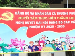 Xã Thượng Phúc phát động nhiều phong trào thi đua sôi nổi, chào mừng Đại hội Đảng các cấp và Đại hội Đảng bộ xã lần thứ I, nhiệm kỳ 2025-2030