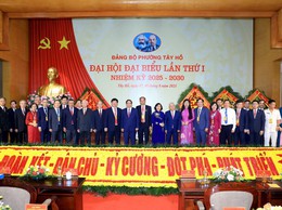 Đại hội đại biểu Đảng bộ phường Tây Hồ lần thứ I, nhiệm kỳ 2025-2030: Phát triển phường Tây Hồ thành trung tâm dịch vụ, du lịch của Thủ đô
