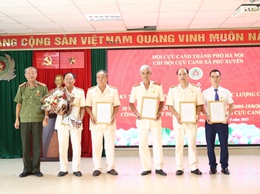 Lễ Công bố Quyết định thành lập chi Hội Cựu Công an nhân dân xã Phú Xuyên