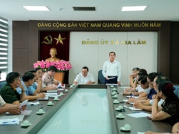 UBMTTQ Việt Nam xã Gia Lâm tổ chức hội nghị góp ý dự thảo văn kiện Đại hội Đảng