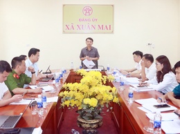 Ban chấp hành Đảng bộ xã Xuân Mai thống nhất công tác tổ chức Đại hội đại biểu Đảng bộ xã Xuân Mai lần thứ I, nhiệm kỳ 2025-2030