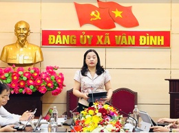 BAN CHỈ ĐẠO THỰC HIỆN NGHỊ QUYẾT SỐ 57 XÃ VÂN ĐÌNH TRIỂN KHAI KẾ HOẠCH THÁNG 8