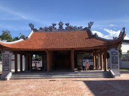 Lễ Gắn biển công trình di tích đình Phú Thứ, xã Ba Vì 