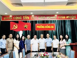 Sở Tài chính hỗ trợ cán bộ chuyên môn cho phường Đống Đa