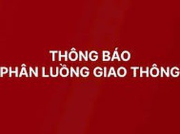 Thông báo phân luồng giao thông